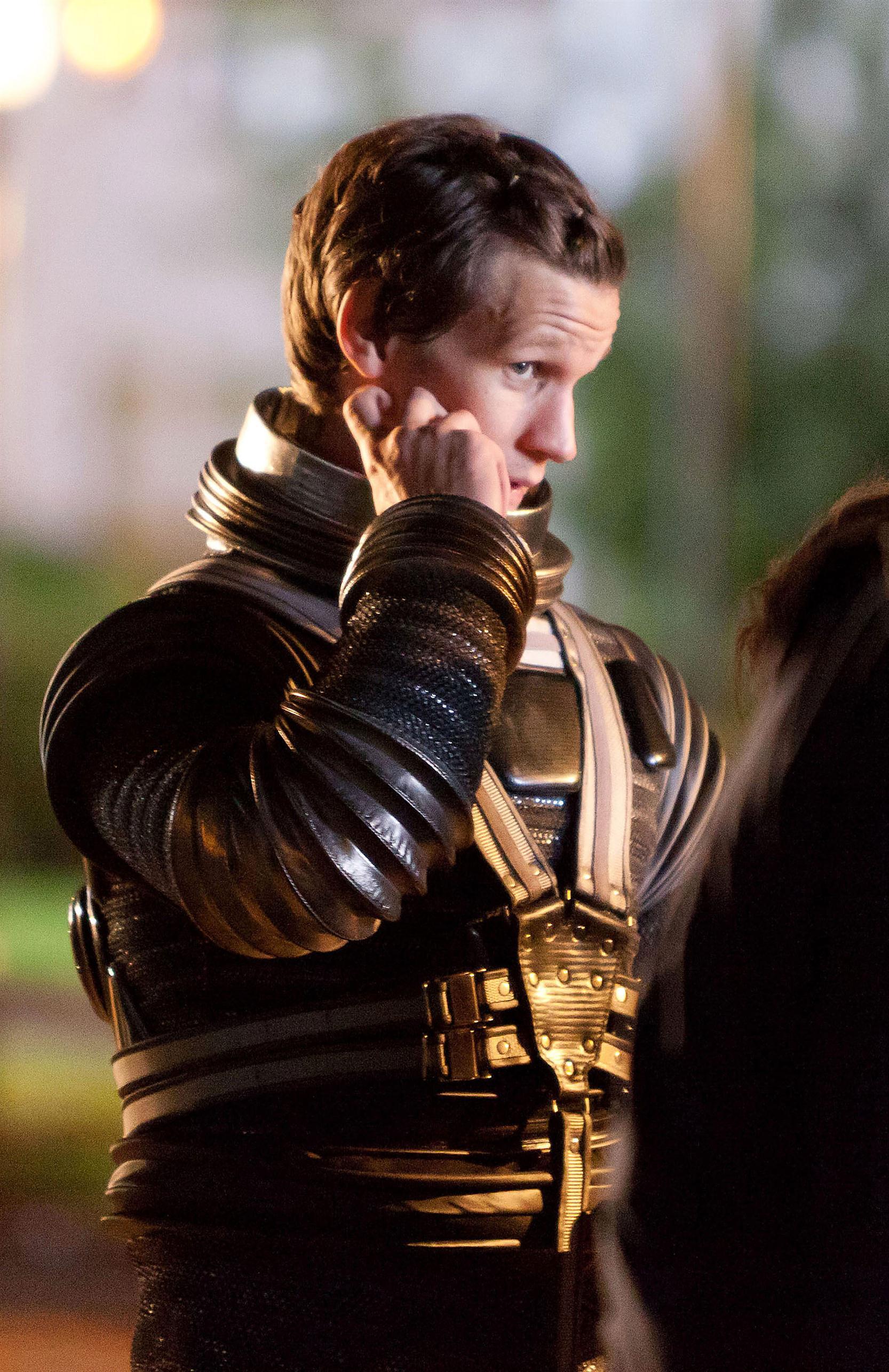 Matt Smith as Doctor Who filming the Christmas Special | Picture 87410